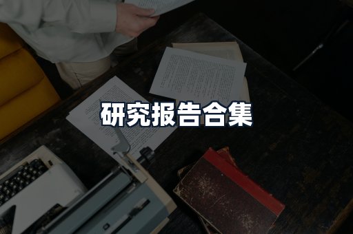 研究报告合集